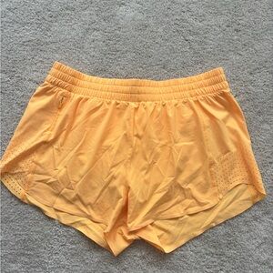 Athleta Women's Neon Orange Athletic Shorts